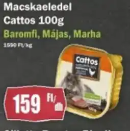 FullDiszkont Macskaeledel Cattos ajánlat