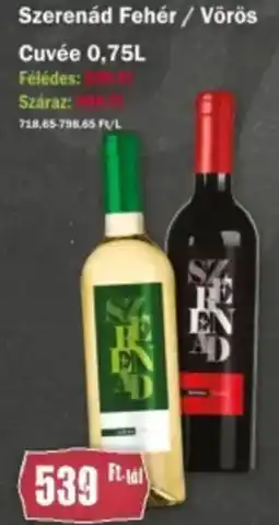 FullDiszkont Szerenád Fehér / Vörös Cuvée ajánlat