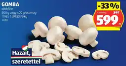 ALDI Gomba ajánlat