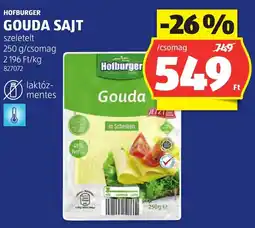 ALDI Hofburger Gouda sajt ajánlat