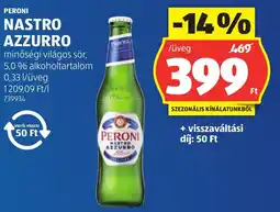 ALDI Peroni Nastro azzurro ajánlat