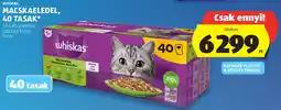 ALDI Whiskas macskaeledel ajánlat