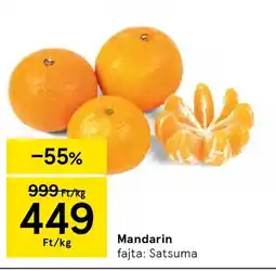 Tesco Mandarin ajánlat