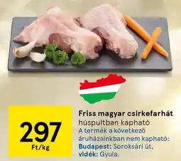 Tesco Friss magyar csirkefarhát ajánlat