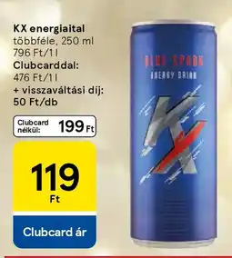 Tesco KX energiaital ajánlat