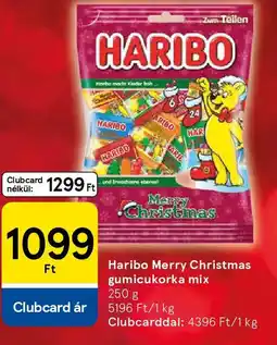 Tesco Haribo Merry Christmas gumicukorka mix ajánlat