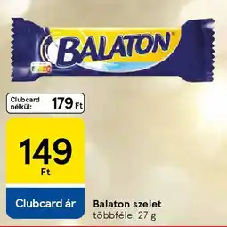 Tesco Balaton szelet ajánlat