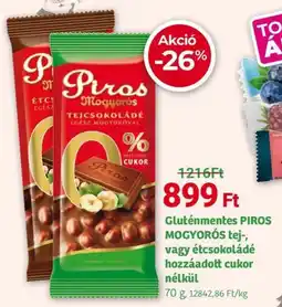 Herbaház Gluténmentes PIROS MOGYORÓS tej-, étcsokoládé hozzáadott cukor ajánlat