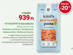 Herbaház IT'S US KITTI'S Száraztészta ajánlat