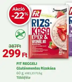 Herbaház FIT REGGELI Gluténmentes Rizskása ajánlat