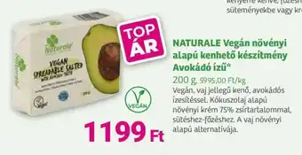 Herbaház NATURALE Vegán növényi alapú kenhető készítmény Avokádó ízű ajánlat