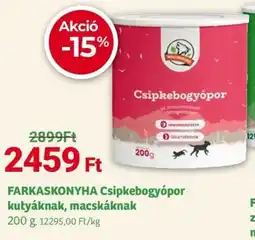 Herbaház FARKASKONYHA Csipkebogyópor kutyáknak, macskáknak ajánlat