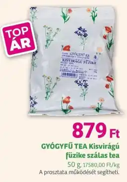 Herbaház GYÓGYFÜ TEA Kisvirágú füzike szálas tea ajánlat