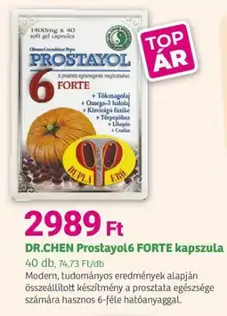 Herbaház DR.CHEN Prostayol6 FORTE kapszula ajánlat