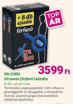 Herbaház DR.CHEN Xtramen férfierő tabletta ajánlat