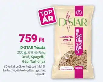Herbaház D-STAR Tészta ajánlat