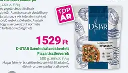 Herbaház D-STAR Szénhidrátcsökkentett Pizza lisztkeverék ajánlat