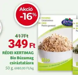 Herbaház RÉDEI KERTIMAG Bio Búzamag csíráztatásra ajánlat