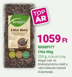 Herbaház BENEFITT Chia Mag ajánlat