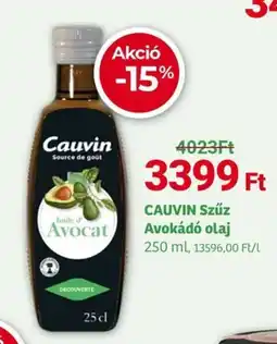 Herbaház CAUVIN Szűz Avokádó olaj ajánlat