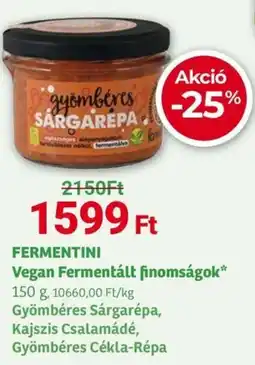 Herbaház FERMENTINI Vegan Fermentált finomságok ajánlat