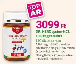 Herbaház DR. HERZ Lysine-HCL tabletta ajánlat