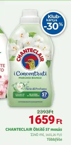Herbaház CHANTECLAIR Öblítő ajánlat