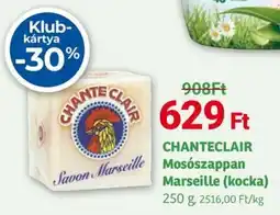 Herbaház CHANTECLAIR Mosószappan Marseille (kocka) ajánlat