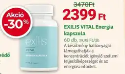 Herbaház EXILIS VITAL Energia kapszula ajánlat
