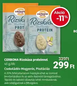 Herbaház CERBONA Rizskása proteinnel ajánlat