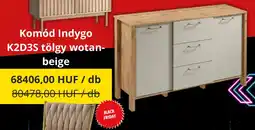 Merkury Market Komód Indygo K2D3S tölgy wotan- beige ajánlat