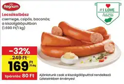Spar Regnum Lecsókolbász ajánlat