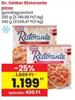Spar Dr. Oetker Ristorante pizza ajánlat