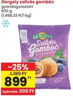 Spar Gergely szilvás gombóc ajánlat
