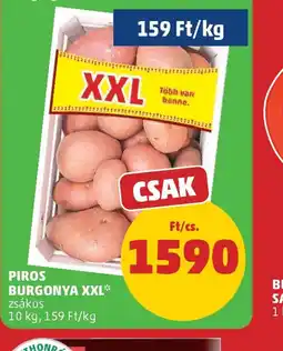 PENNY PIROS BURGONYA XXL ajánlat