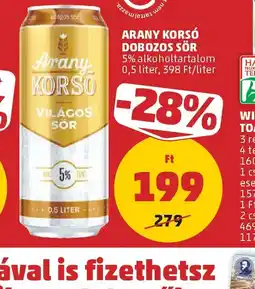 PENNY ARANY KORS DOBOZOS SÖR ajánlat