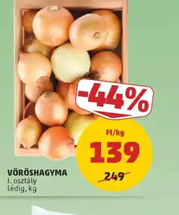 PENNY VÖRÖSHAGYMA ajánlat