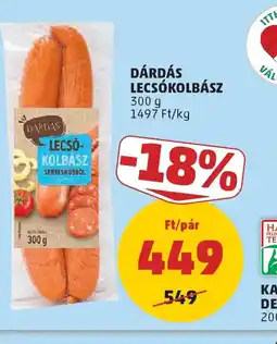 PENNY DÁRDÁS LECSKOLBÁSZ ajánlat