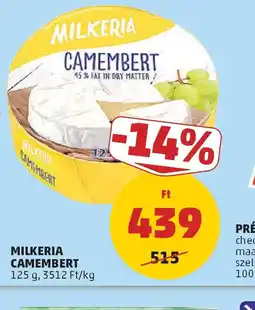 PENNY MILKERIA CAMEMBERT ajánlat