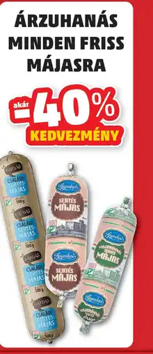 PENNY Friss májas ajánlat