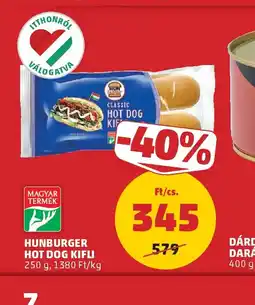 PENNY HUNBURGER HOT DOG KIFLI ajánlat
