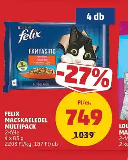 PENNY FELIX MACSKAELEDEL MULTIPACK ajánlat