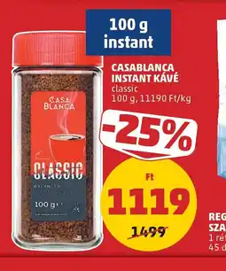PENNY CASABLANCA INSTANT KÁVÉ ajánlat