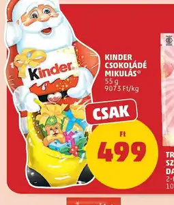 PENNY KINDER CSOKOLÁDÉ MIKULÁS ajánlat