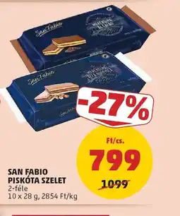 PENNY SAN FABIO PISKTA SZELET ajánlat