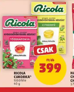 PENNY RICOLA CUKORKA ajánlat