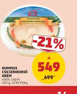 PENNY HUMMUS CSICSERIBORS KRÉM ajánlat