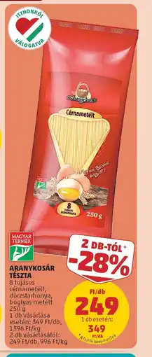 PENNY ARANYKOSÁR TÉSZTA ajánlat