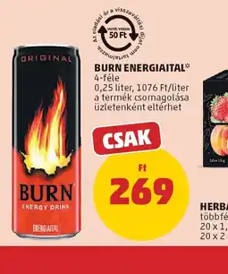 PENNY BURN ENERGIAITAL ajánlat