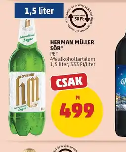 PENNY HERMAN MÜLLER SÖR ajánlat